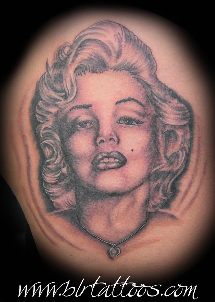 Marilyn Monroe Tattoo By Blrtattoos