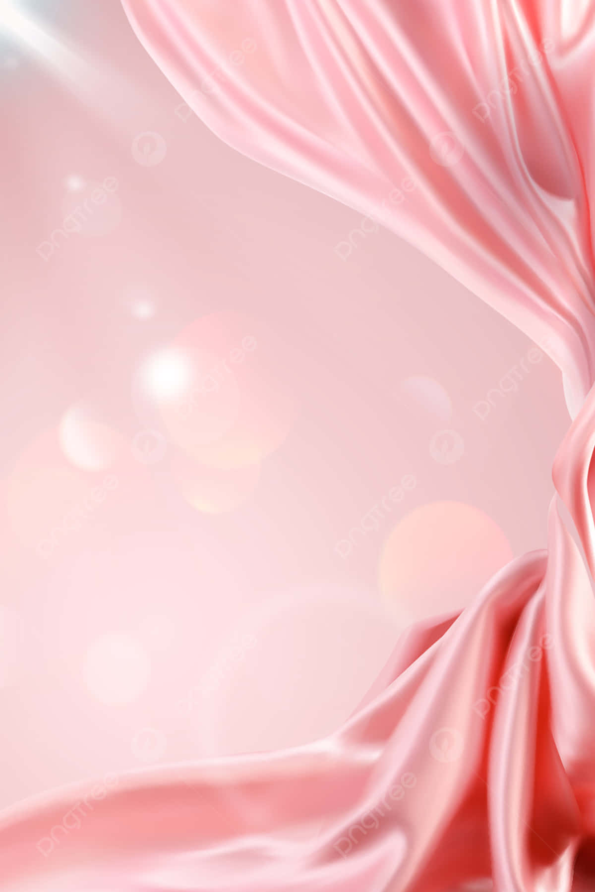 Pink Silk Aesthetic Wallpaper