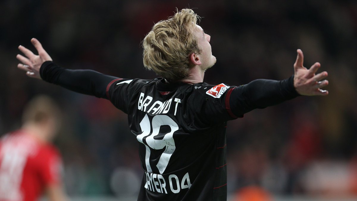 Bayer Leverkusen On BirtHDay Boy Julian Brandt