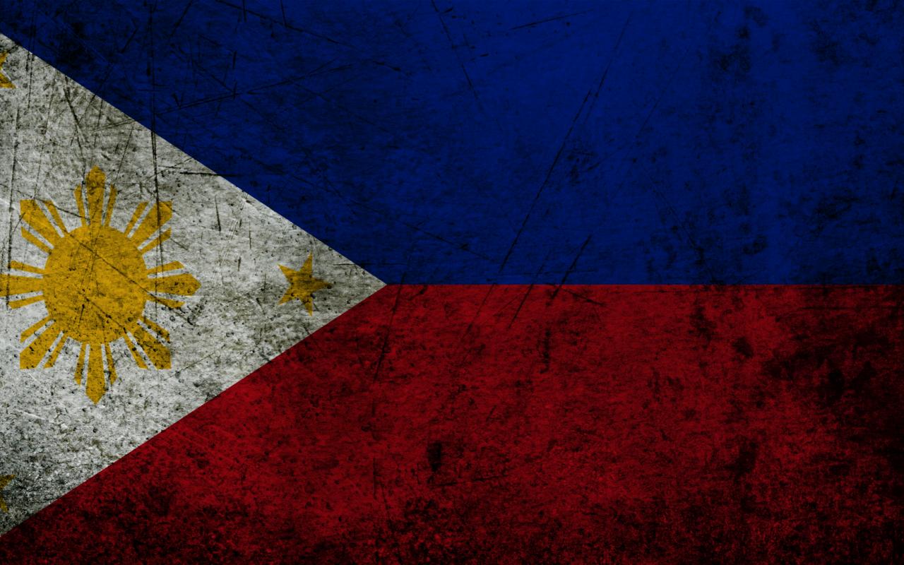 Philippine Grunge Flags Flag Hq Wide
