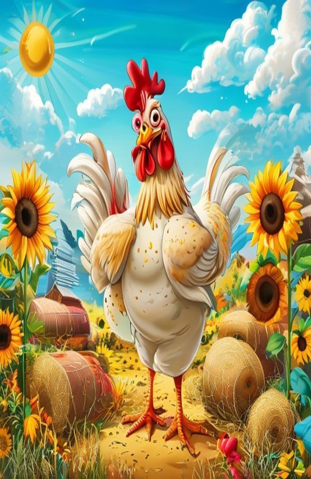 Funny Chicken Wallpaper