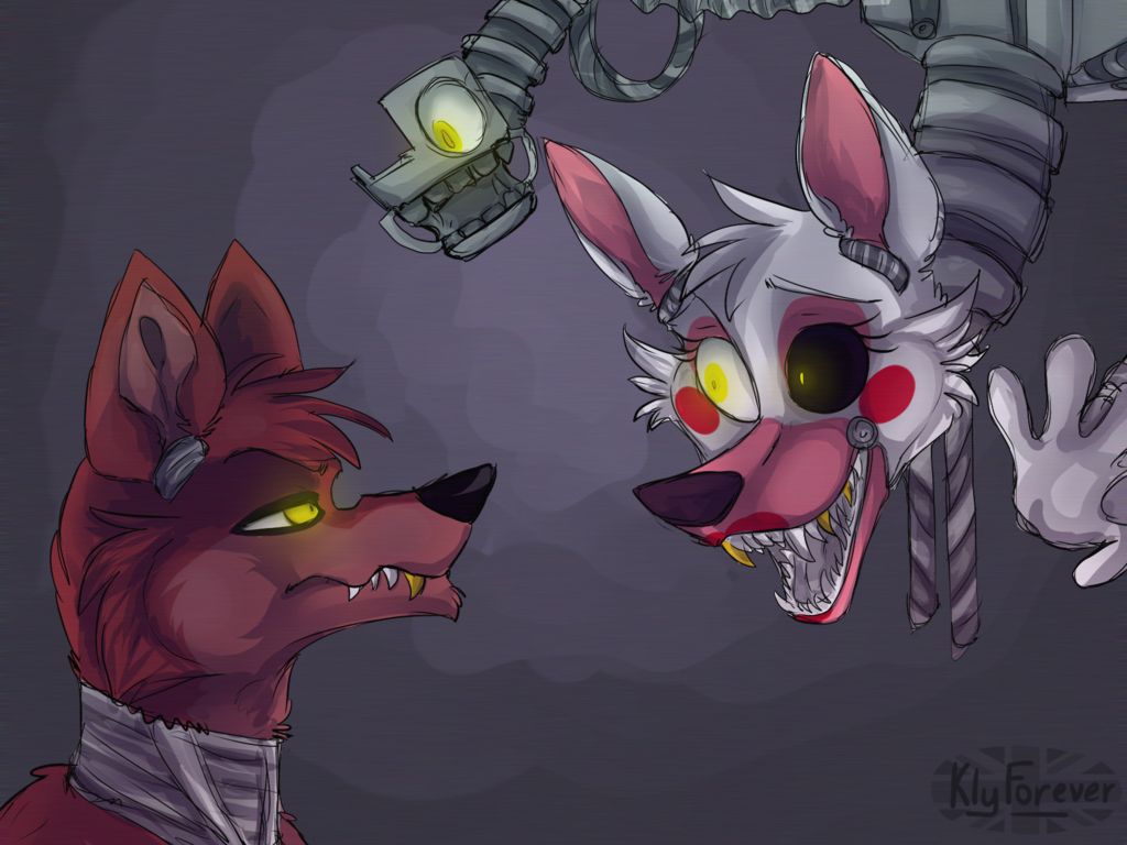 Foxy And Mangle By Klyforever