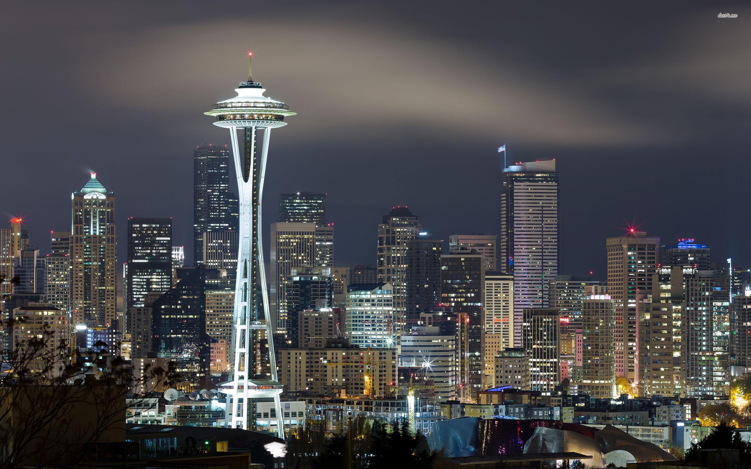 Man Made Seattle HD Wallpaper