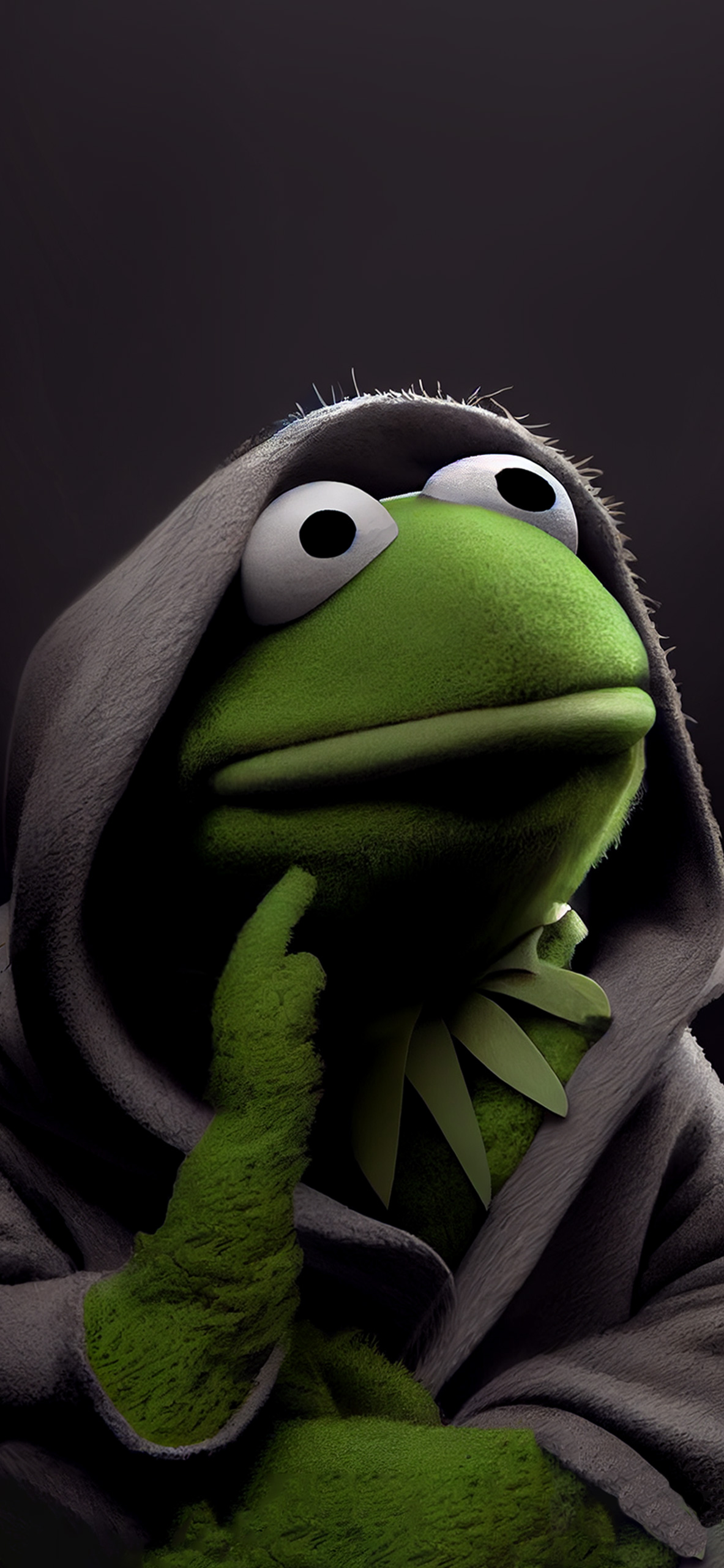 Kermit The Frog Jedi Meme Wallpaper Aesthetic