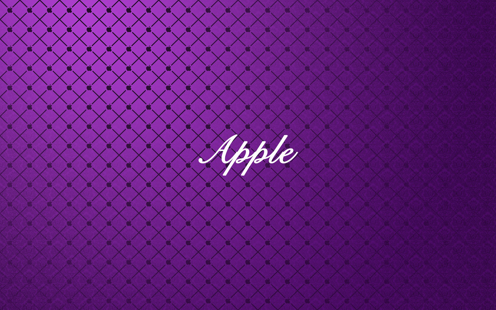 Purple Apple Wallpaper Glow In Space Stripes