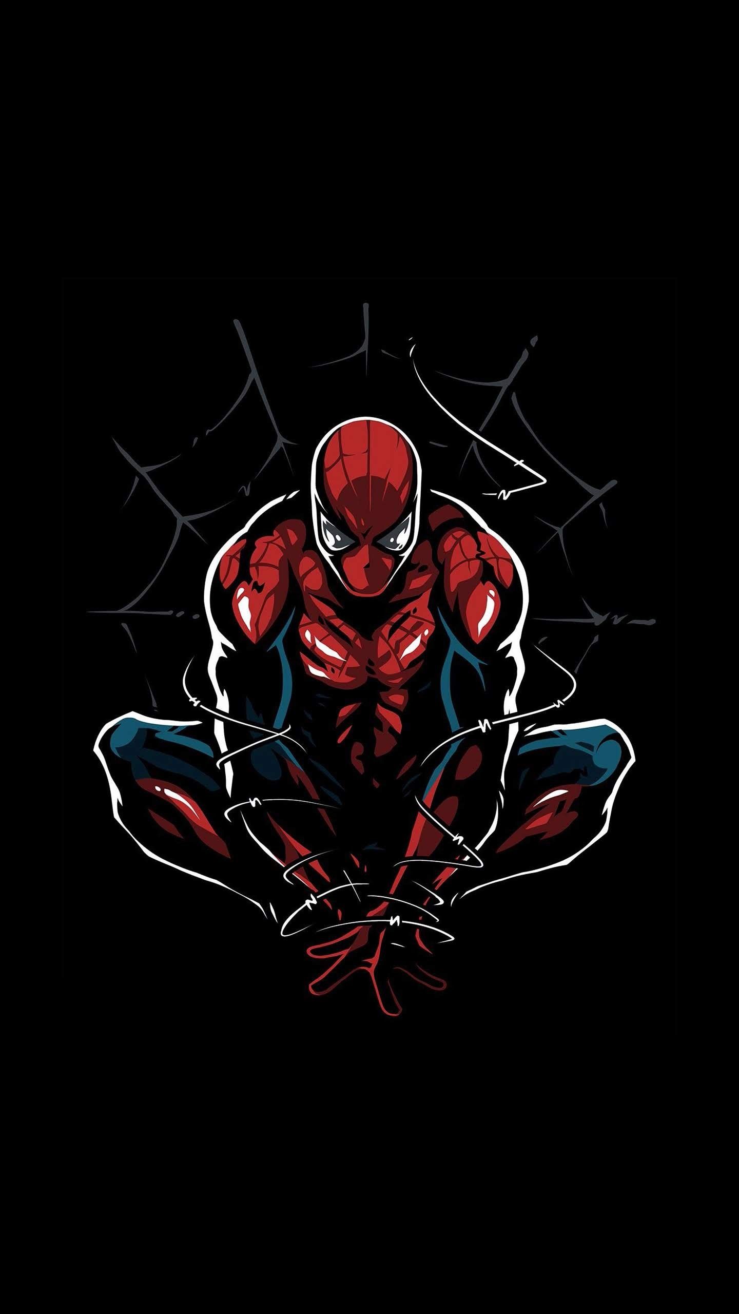 Artistic Adventure On Spider Man Superhero Wallpaper