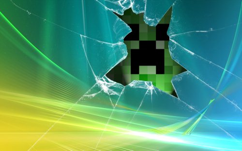 Minecraft Broken Wallpapers