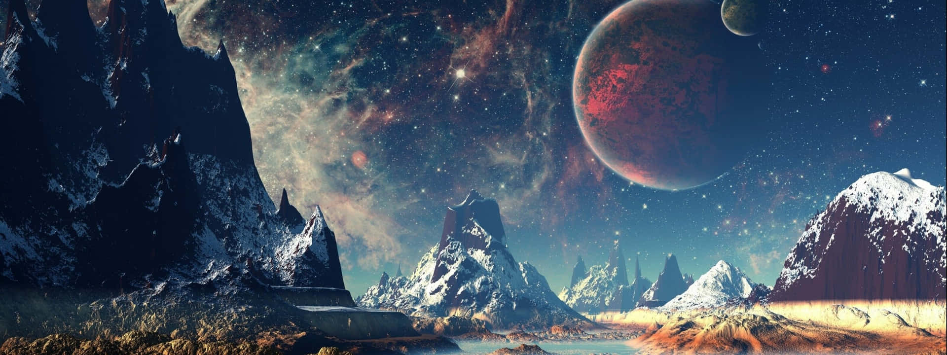 Spring Dual Monitor Wallpaper