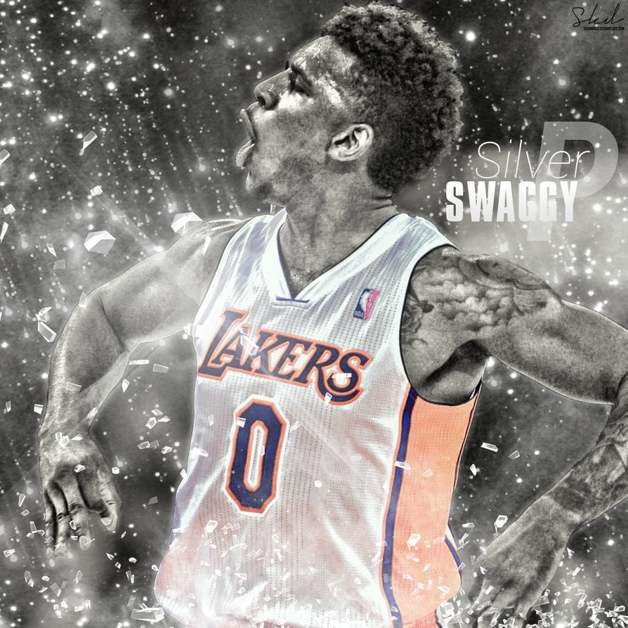 Nick Young Silver Swaggy P Artwork by SkdWorld on
