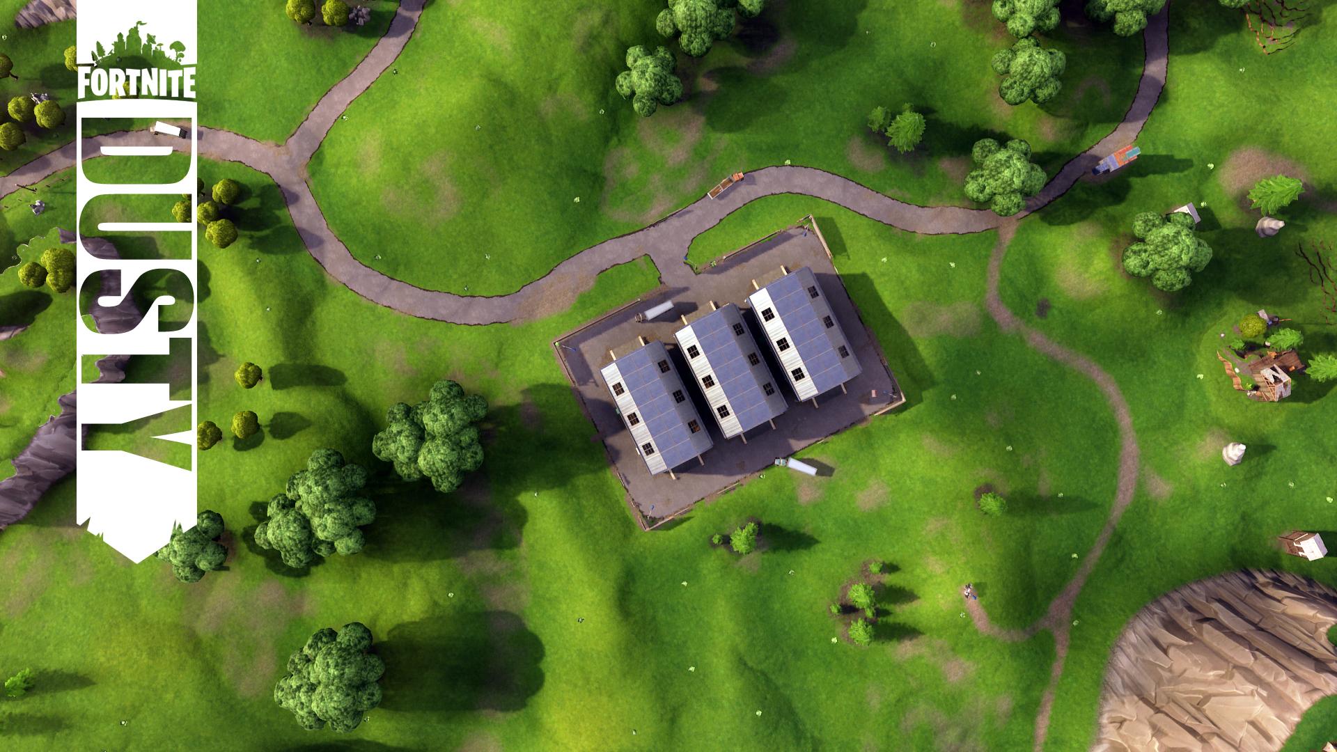 Dusty Depot Aerial Fortnitephotography