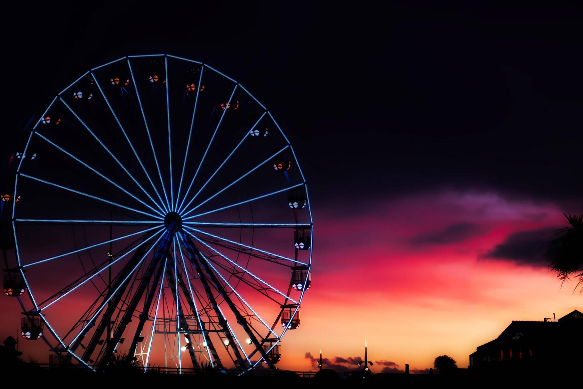 Top Ferris Wheel Wallpaper Full HD 4k To Use