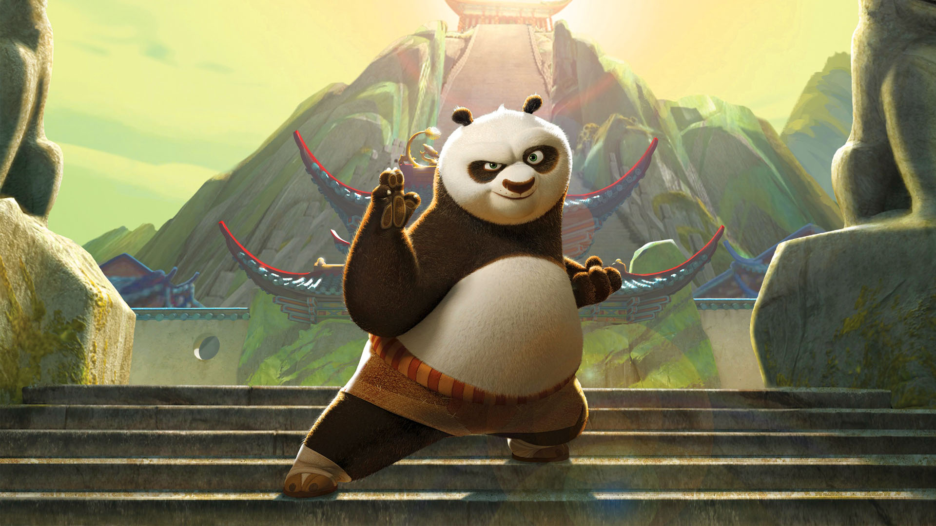 Kung Fu Panda Full HD Wallpaper