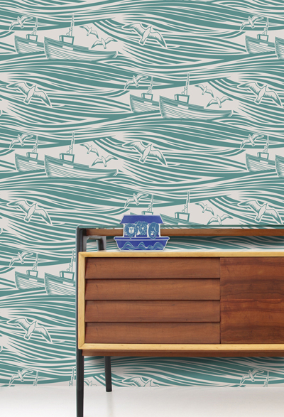 Delight Nautical Wallpaper Hgtv Design Happens