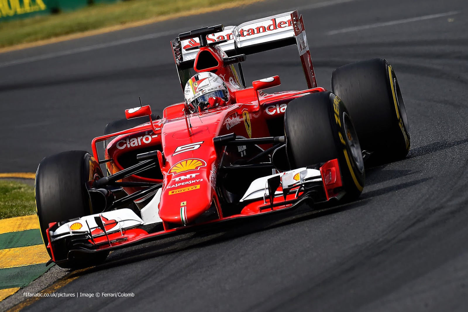 Ferrari F1 Sf15t Kimi Raikkonen Sebastian Vettel