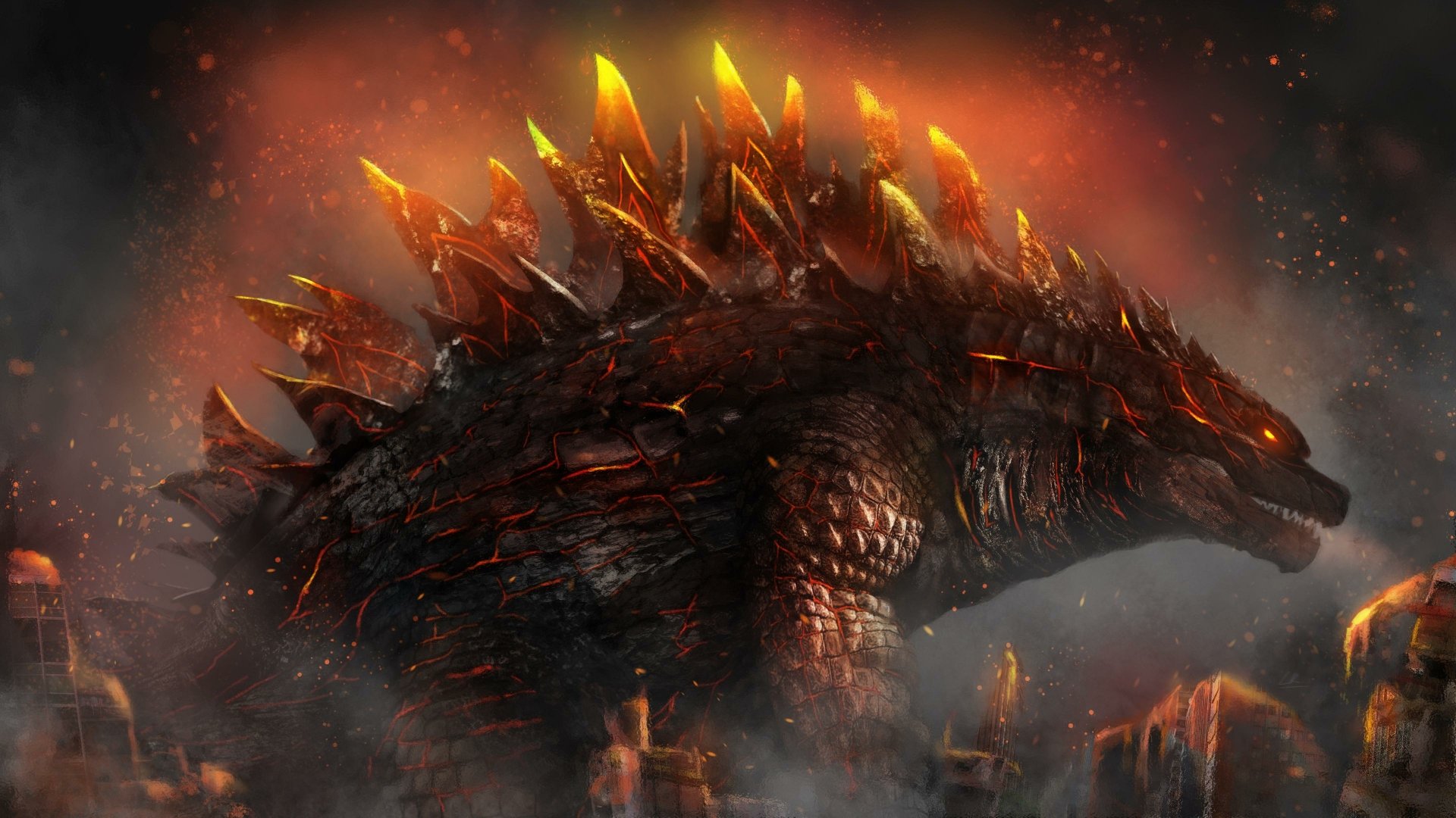 Fantasy Godzilla 4k Ultra HD Wallpaper