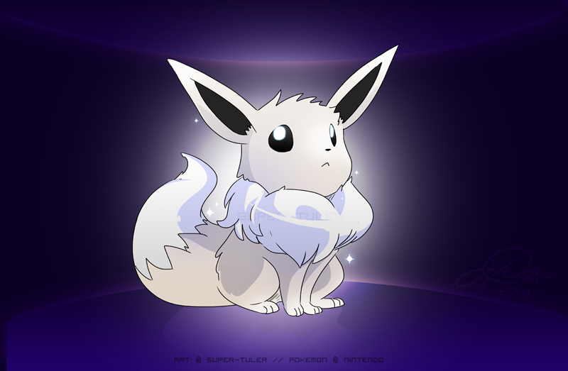 Eeveelution Shiny - Almost Minimalist Wallpaper by LeoRenahy on