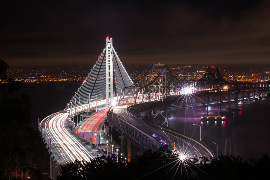 San Francisco New Bay Bridge 1 by alierturk on