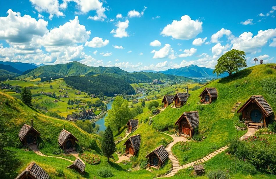 The Hobbit Shire Wallpaper