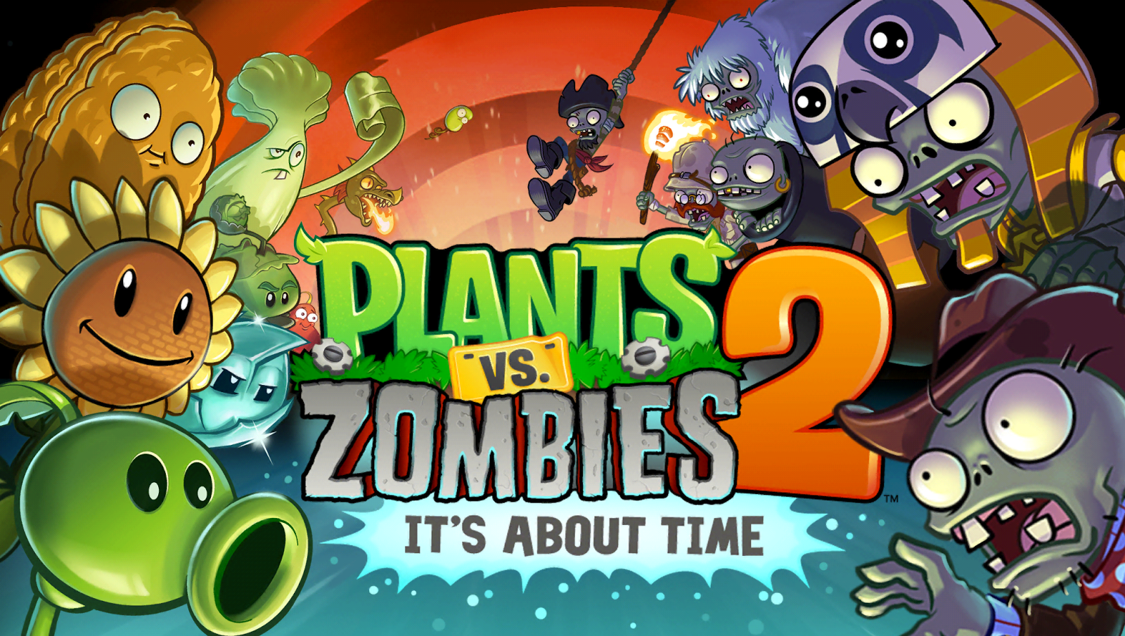 plants vs zombies adventures logo