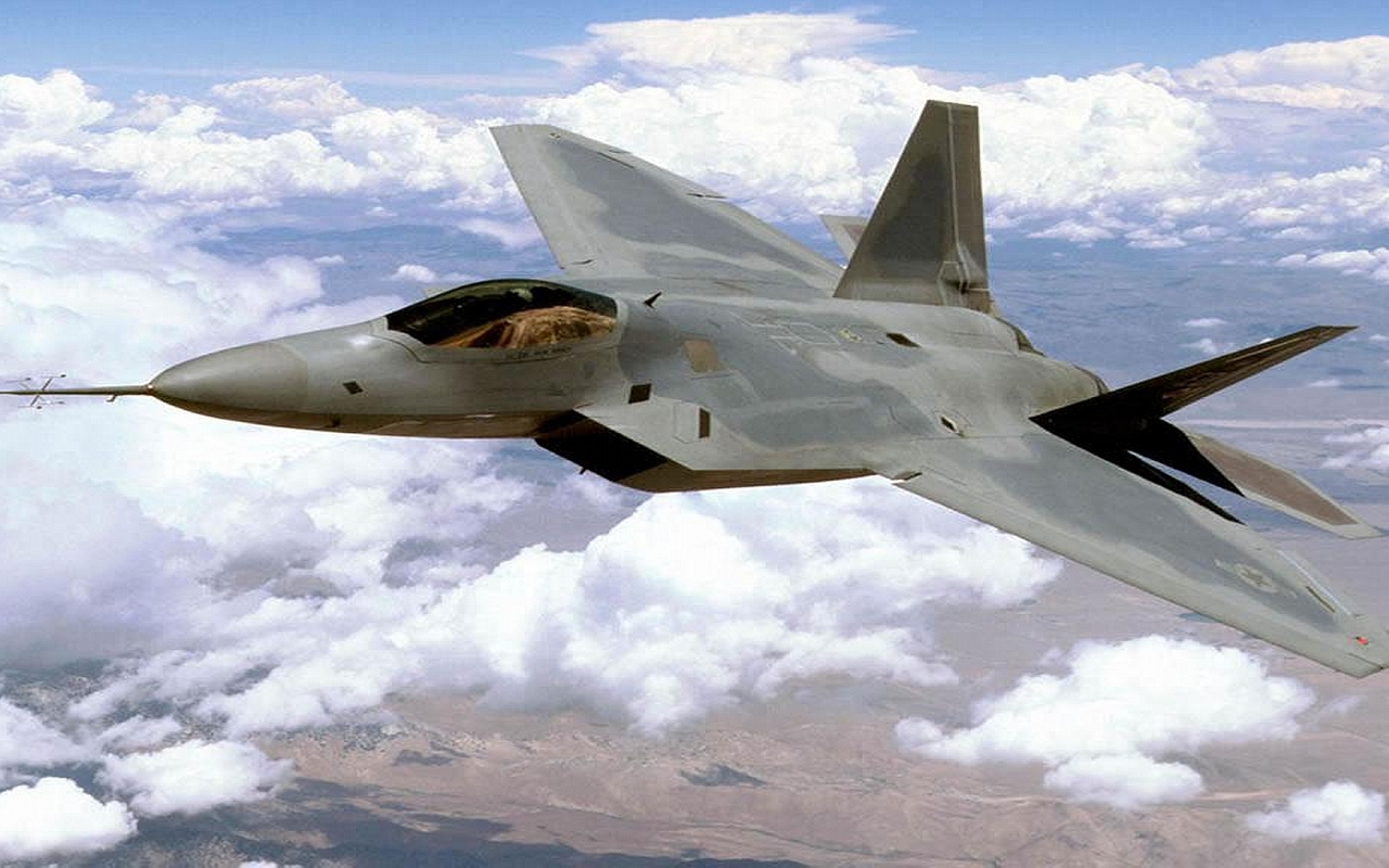 Wallpaper F22 Raptor Lockheed Martin stealth air superiority fighter  US Air Force mountain Military 1670  Page 22