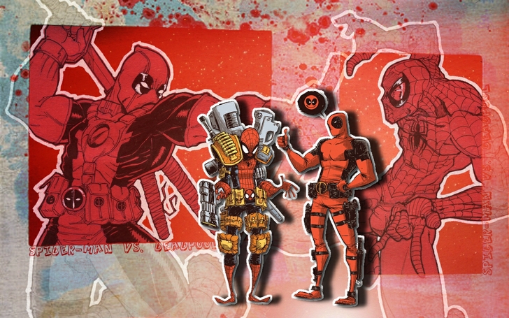 Deadpool And Spiderman Wallpaper Xmen Wade