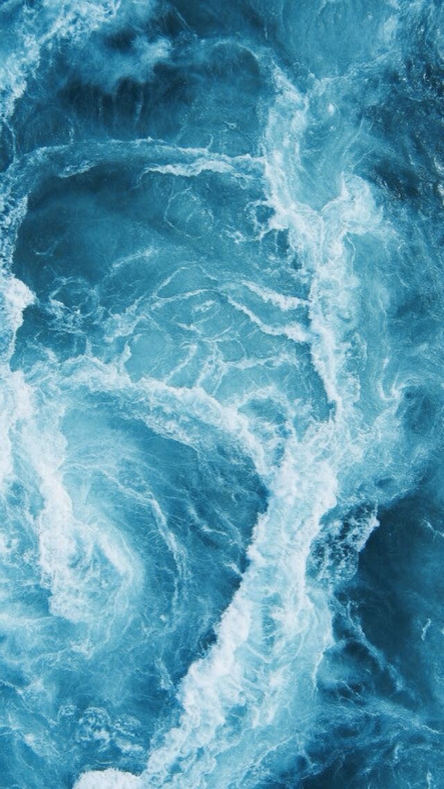 Blue Ocean iPhone Wallpaper Water Inspiration Style Nature