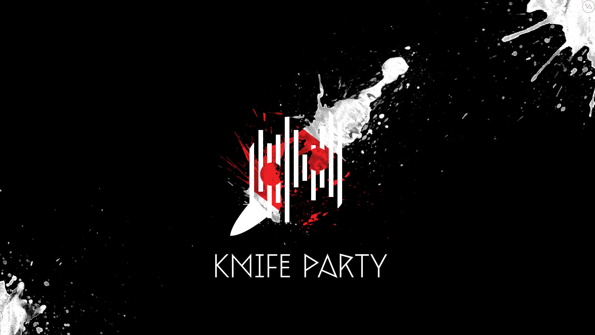 Awesome 3d Knife Party Poster