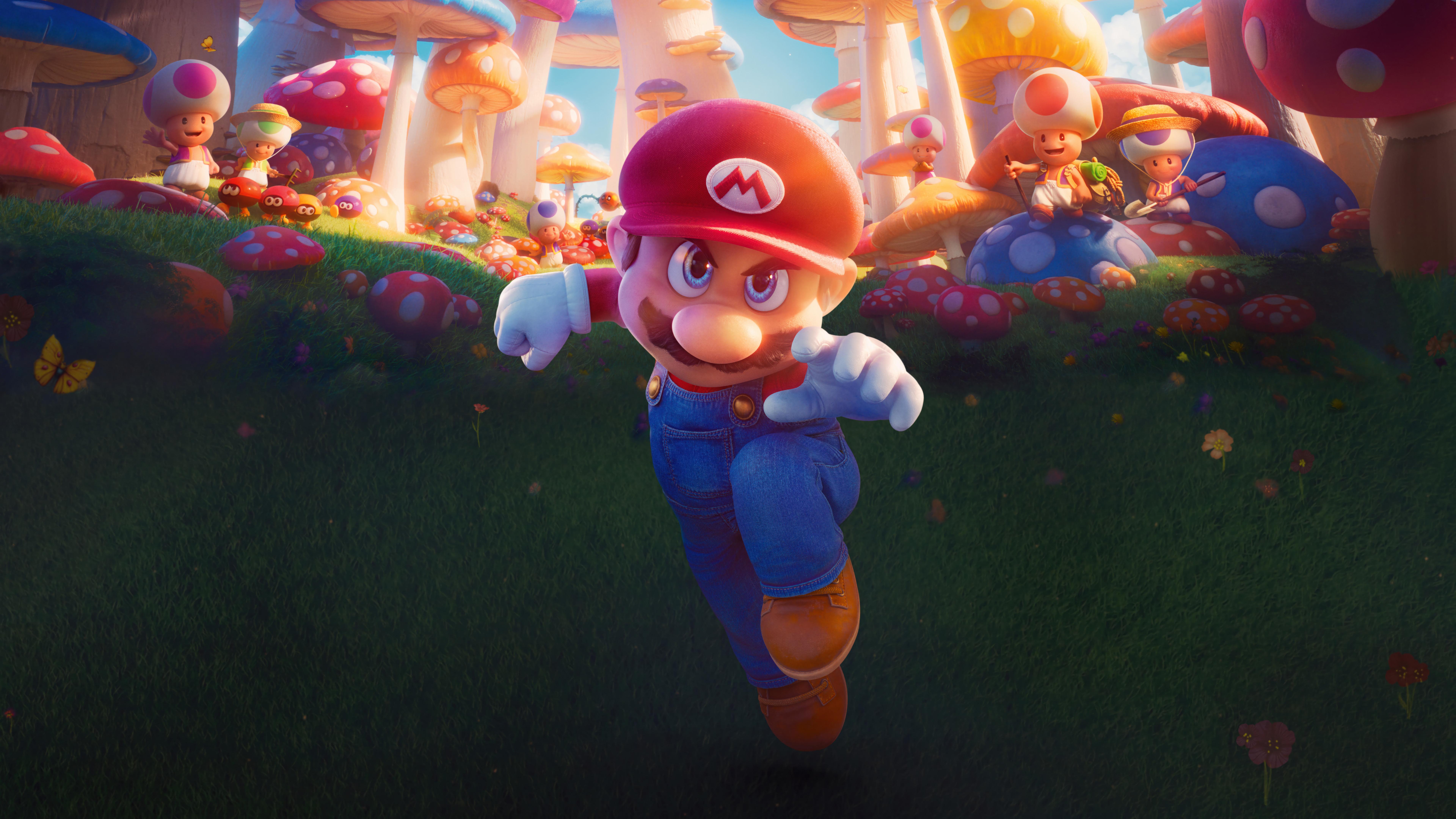 Mario The Super Mario Bros Movie 4K Wallpaper iPhone HD Phone 7391j