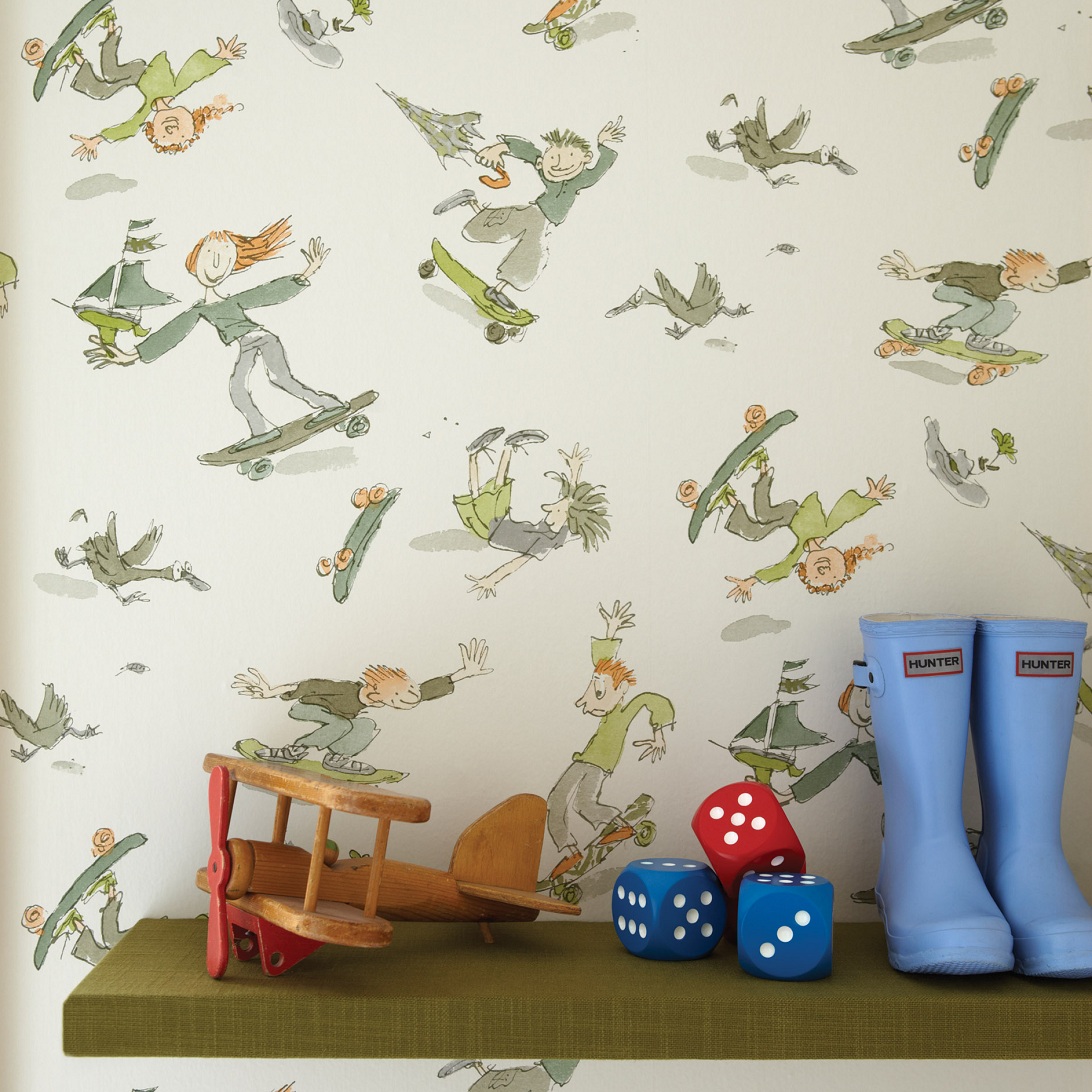 Just Kids Wallpaper Bringing Books To Our Walls Quentin Blake