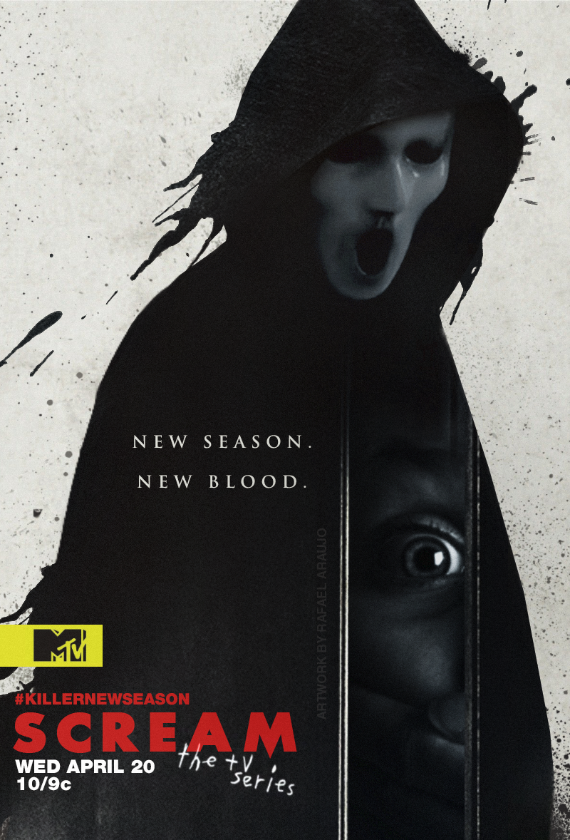 Scream Tv Series Mtv Poster Season By Amazing Zuckonit On