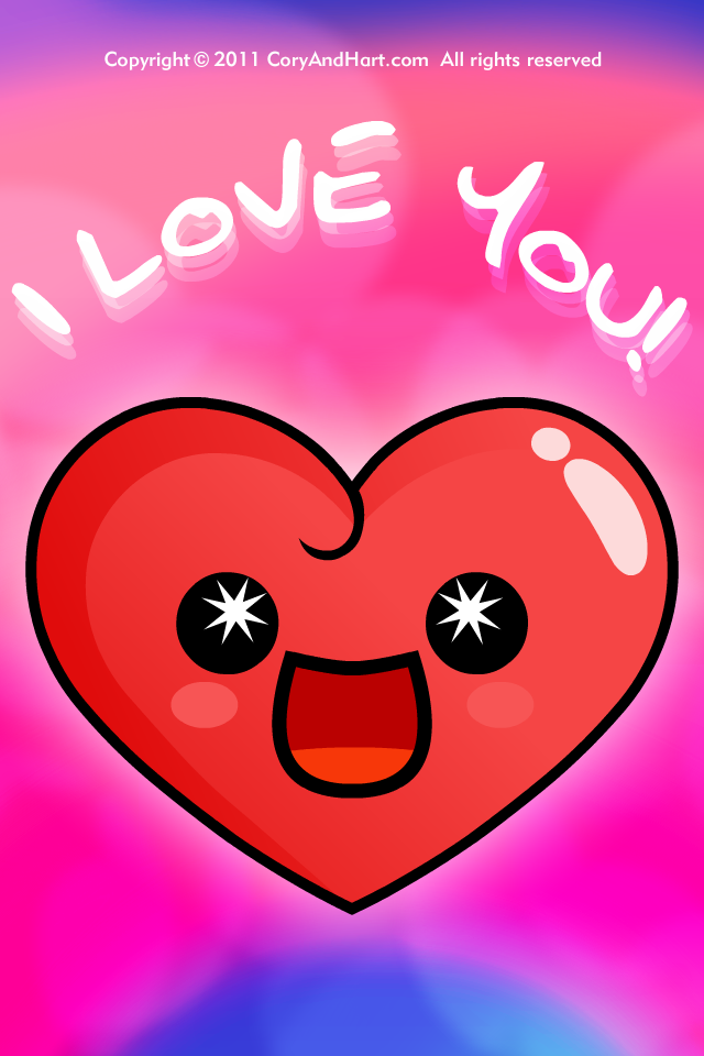 iPhone Wallpaper Cute Love Is All Around Part