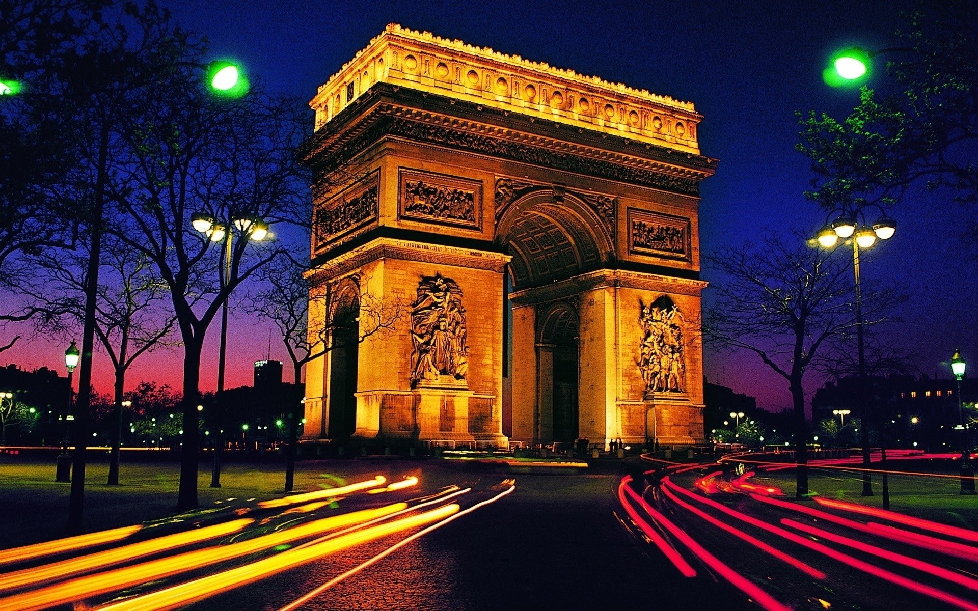 Arc De Triomphe HD Wallpaper Background Image