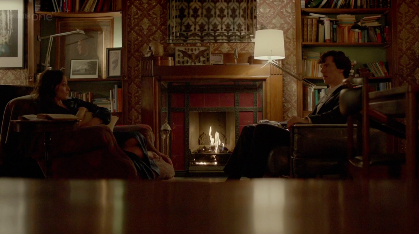 [46+] Sherlock Living Room Wallpaper on WallpaperSafari