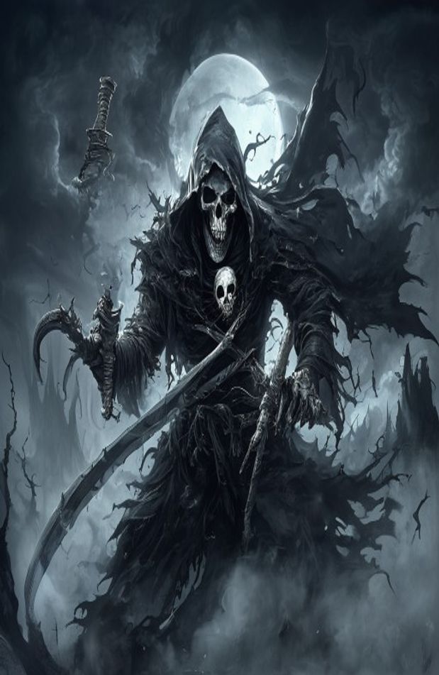 Badass Grim Reaper Wallpaper