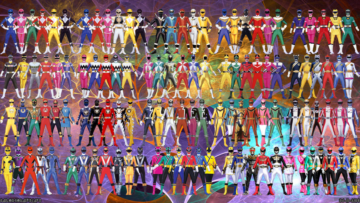 Power Rangers Wallpaper Ver By Jm511