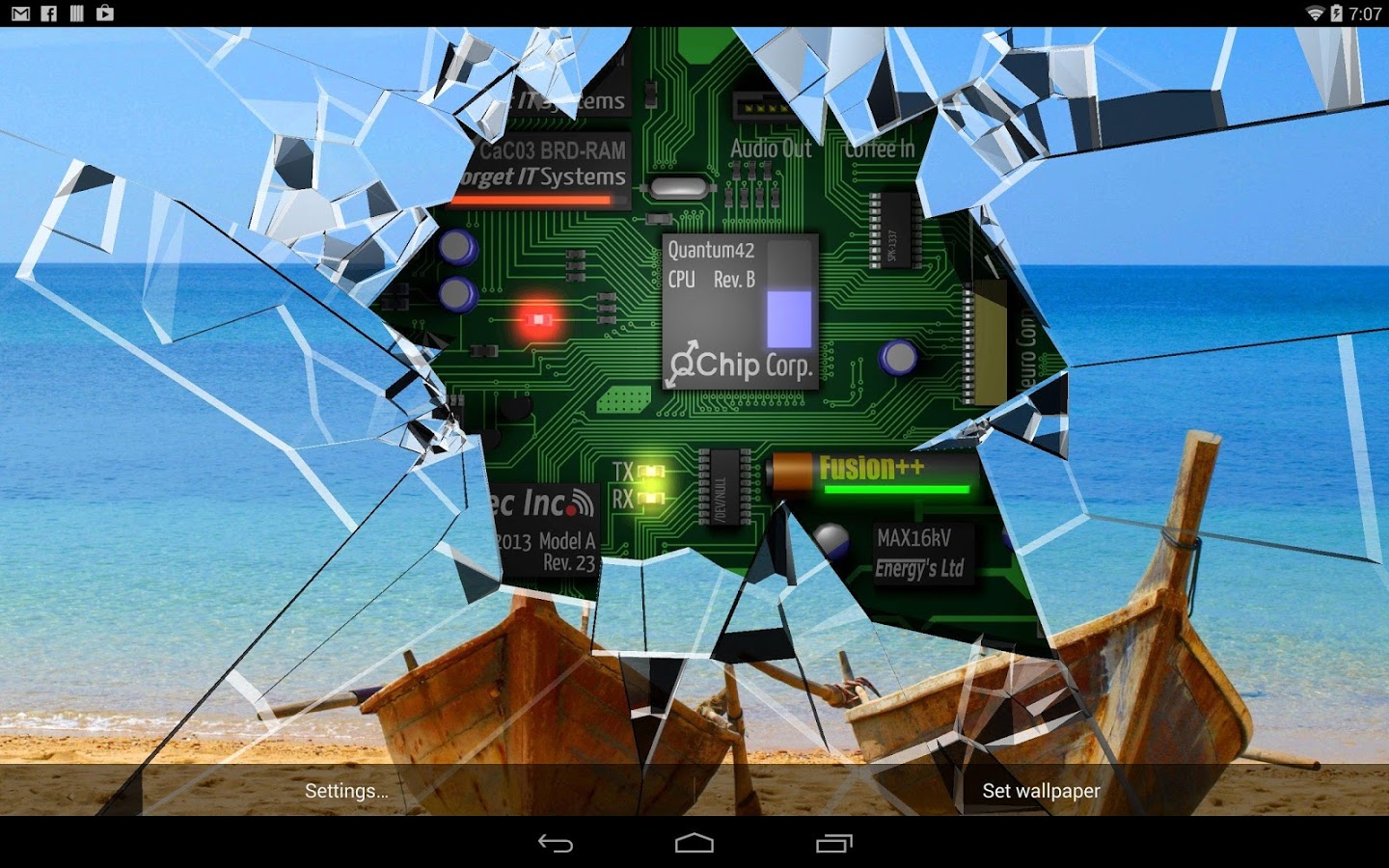 Cracked Screen 3d Parallax HD Android Apps On Google Play