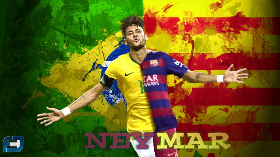 Neymar Brazil Barcelona Wallpaper By Ahmadhajjouz