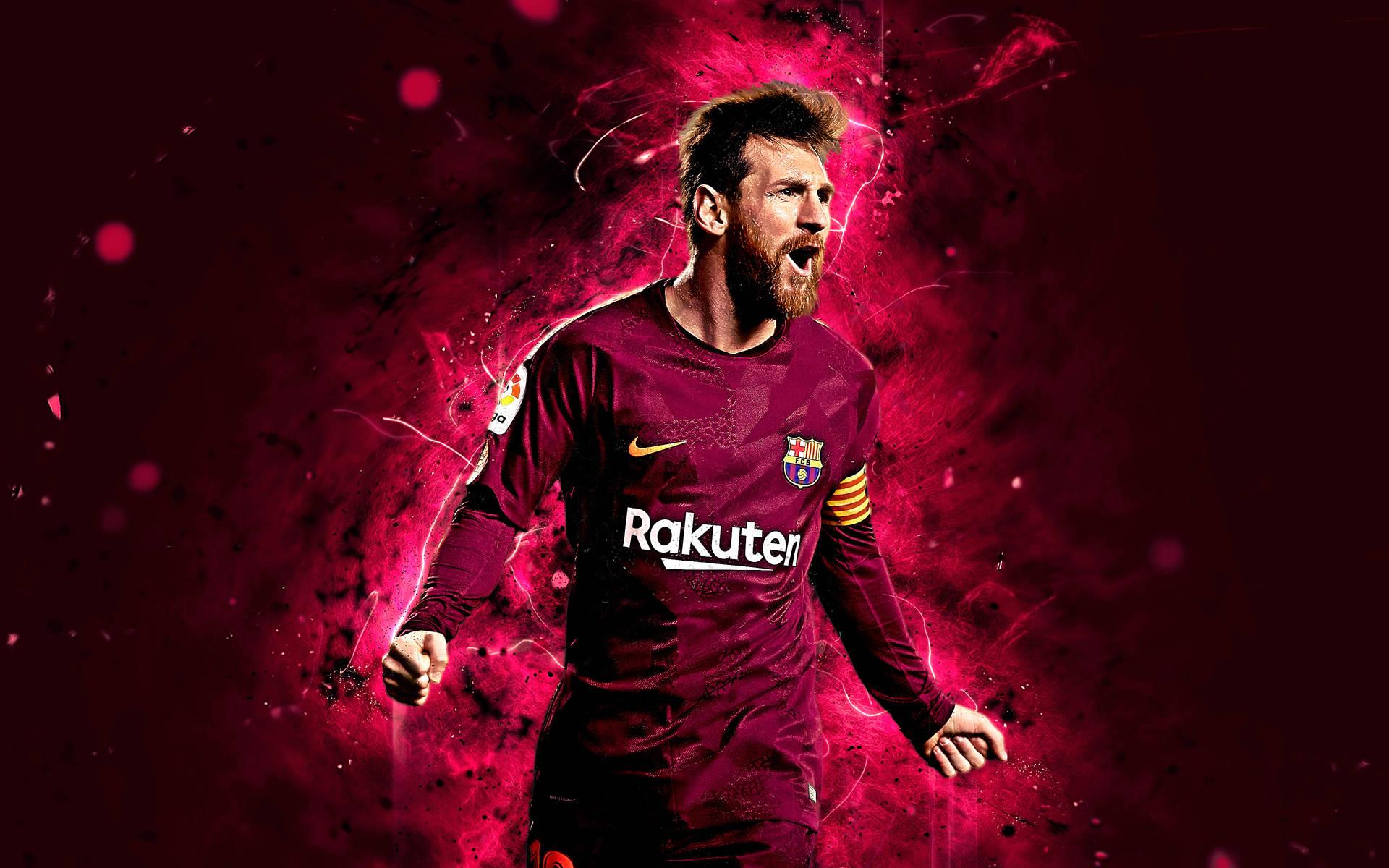 Lionel Messi Goal Celebration 5mv8a6oyj69wh3w4 Wallpaper