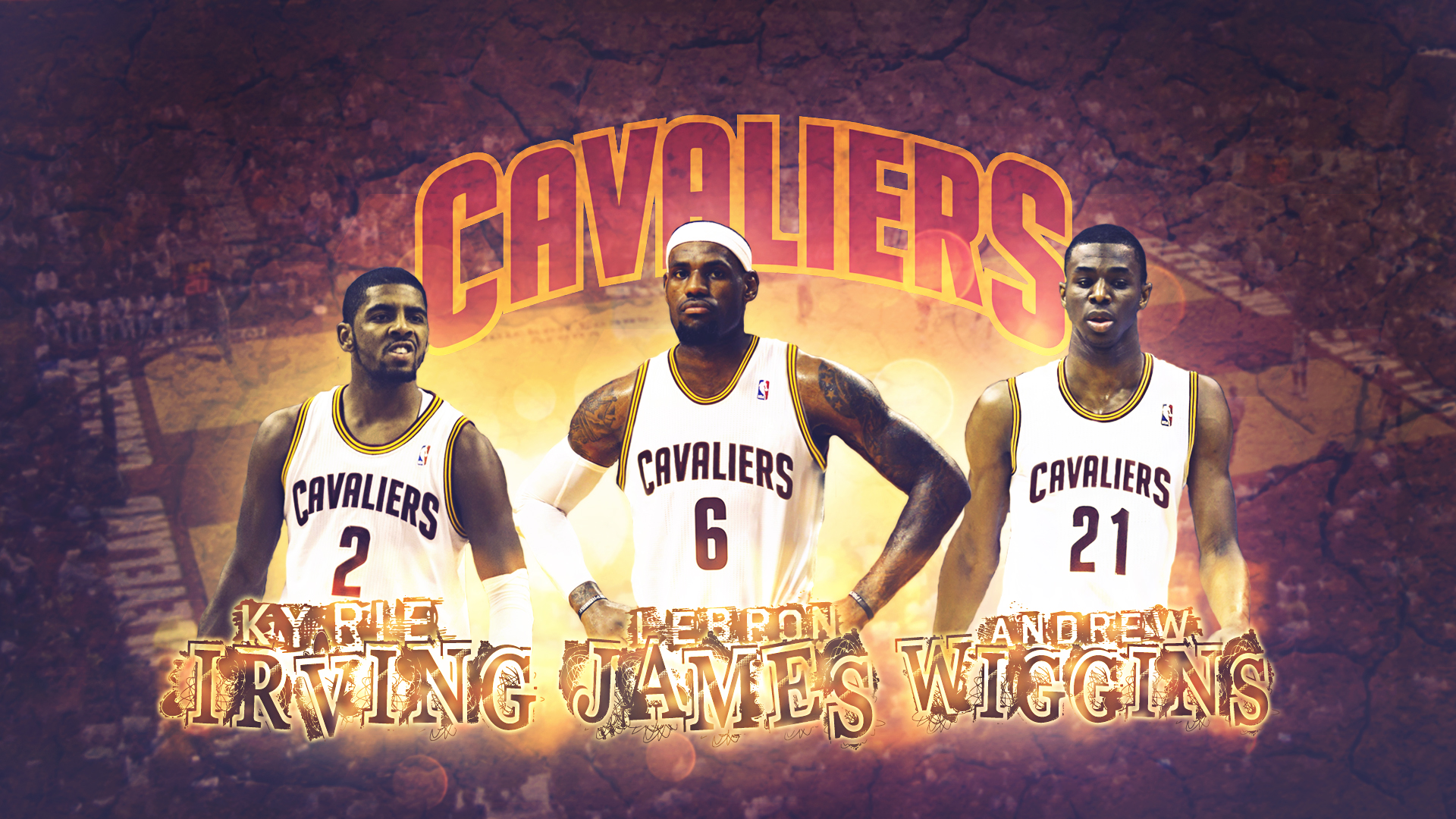 Lebron James Kyrie Irving Andrew Wiggins By Ricis96