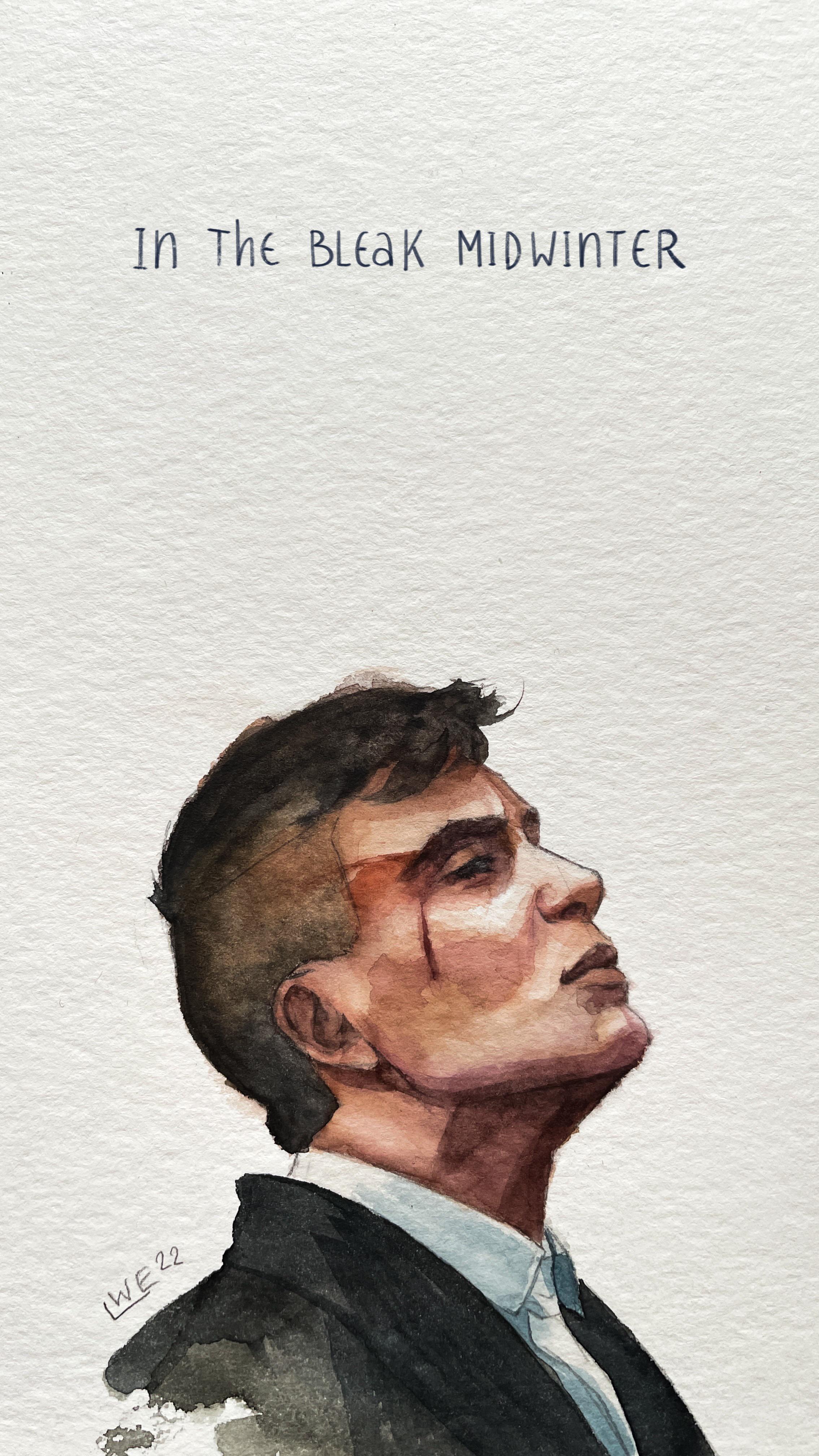 Made A Tommy Shelby Watercolor Wallpaper If Anyone S Interested