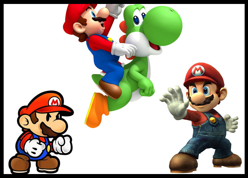 Mario Borders Thetanooki Wii 2d Outing
