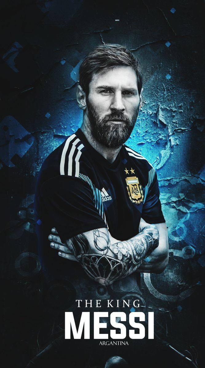 Photo The King Lionel Messi Wallpaper