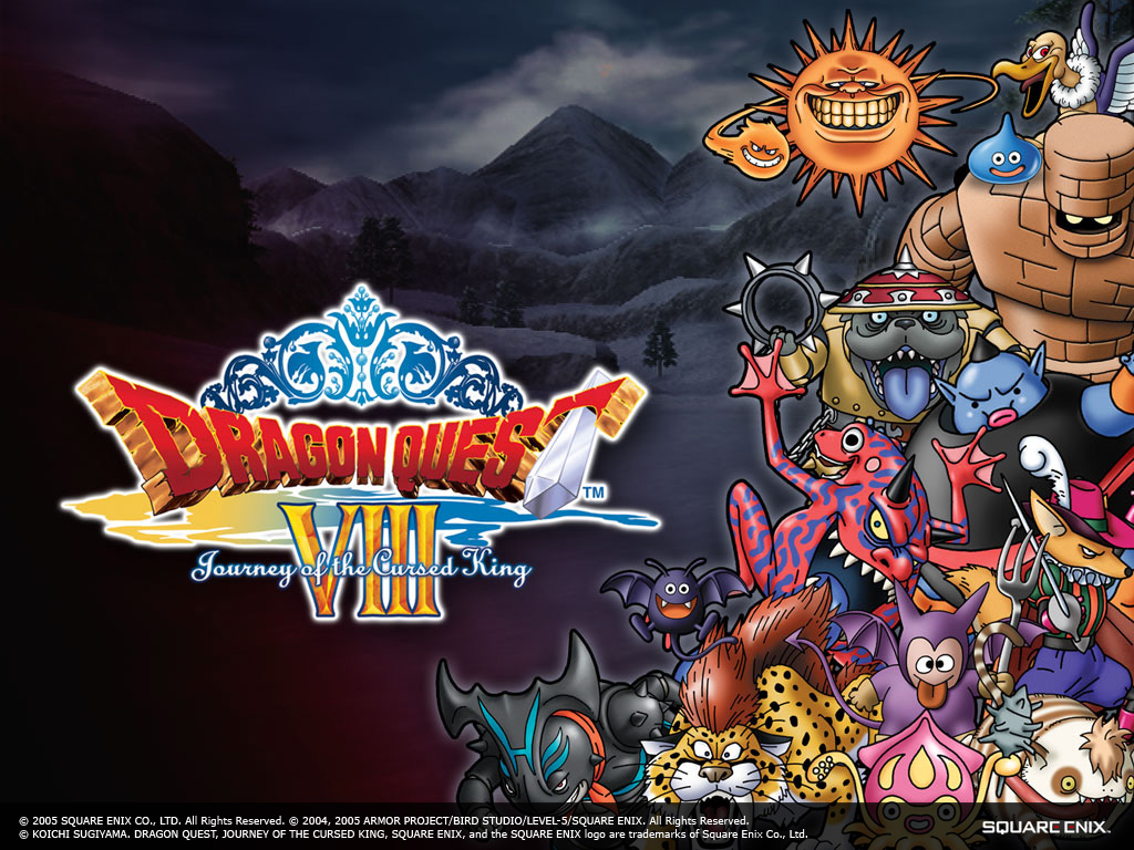 Dragon S Den Quest Viii Ps2 Wallpaper