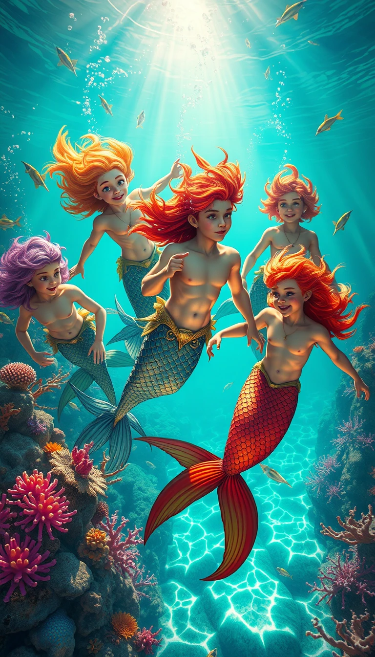 Mermen Wallpaper