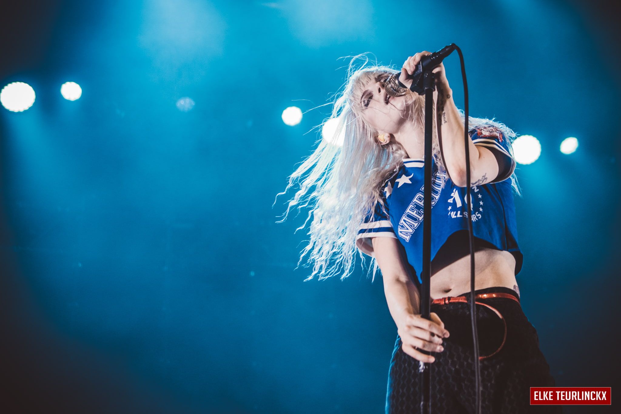 Hayley Williams Paramore blonde concerts 1080P wallpaper