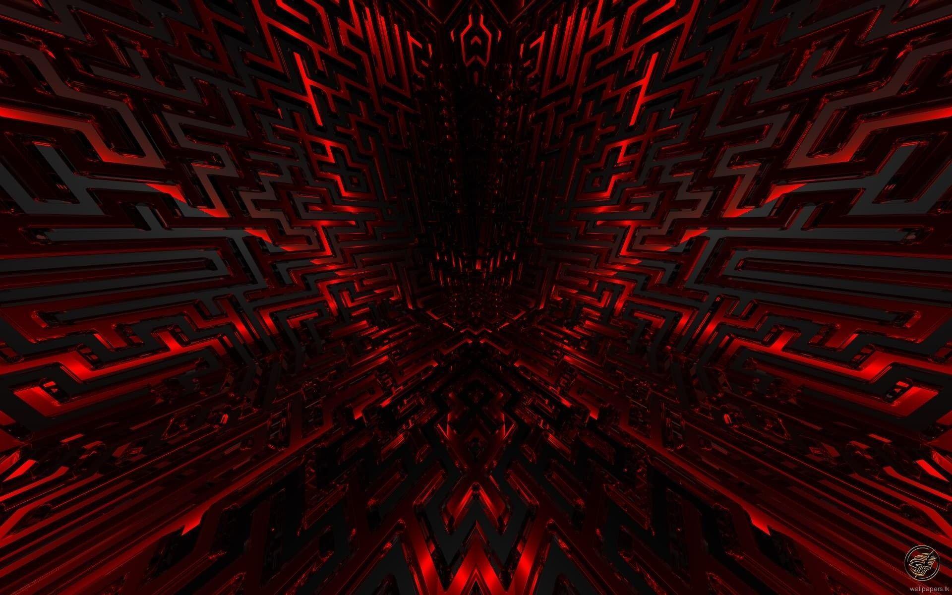 Black And Red Wallpaper HD