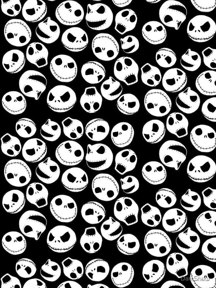 Jack Skellington Pattern iPhone Case Cover By Autoboxdesign
