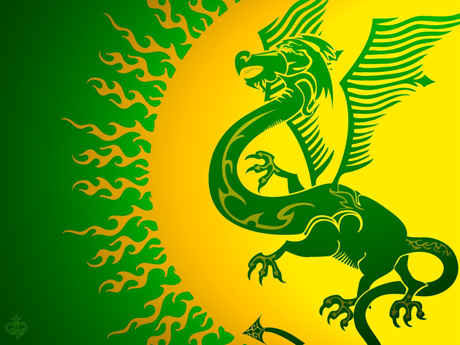Free Download Chinese Green Dragon Wallpapers Wallpapers Area