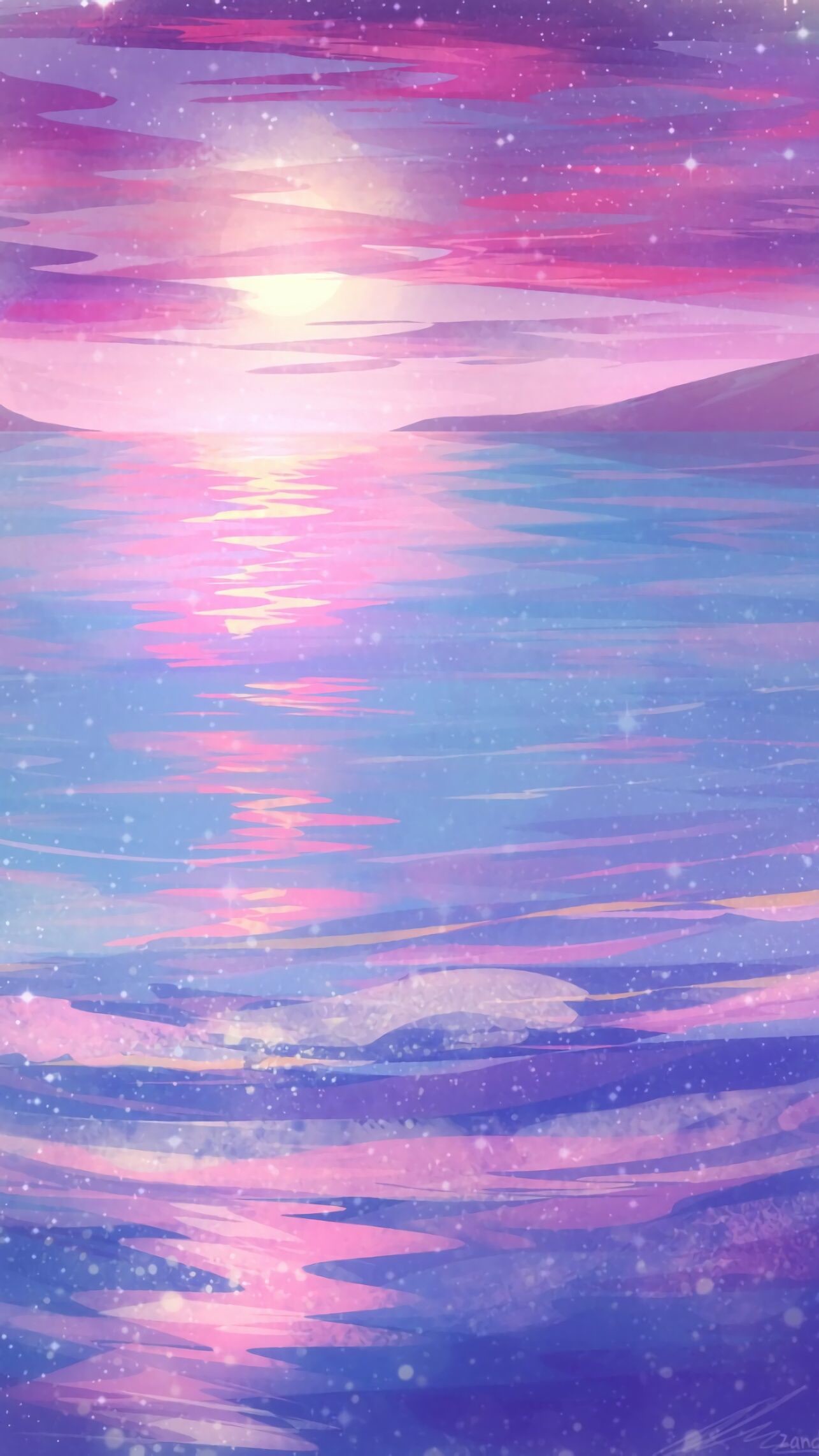 Pretty Pastel Purple Background Wallpaper