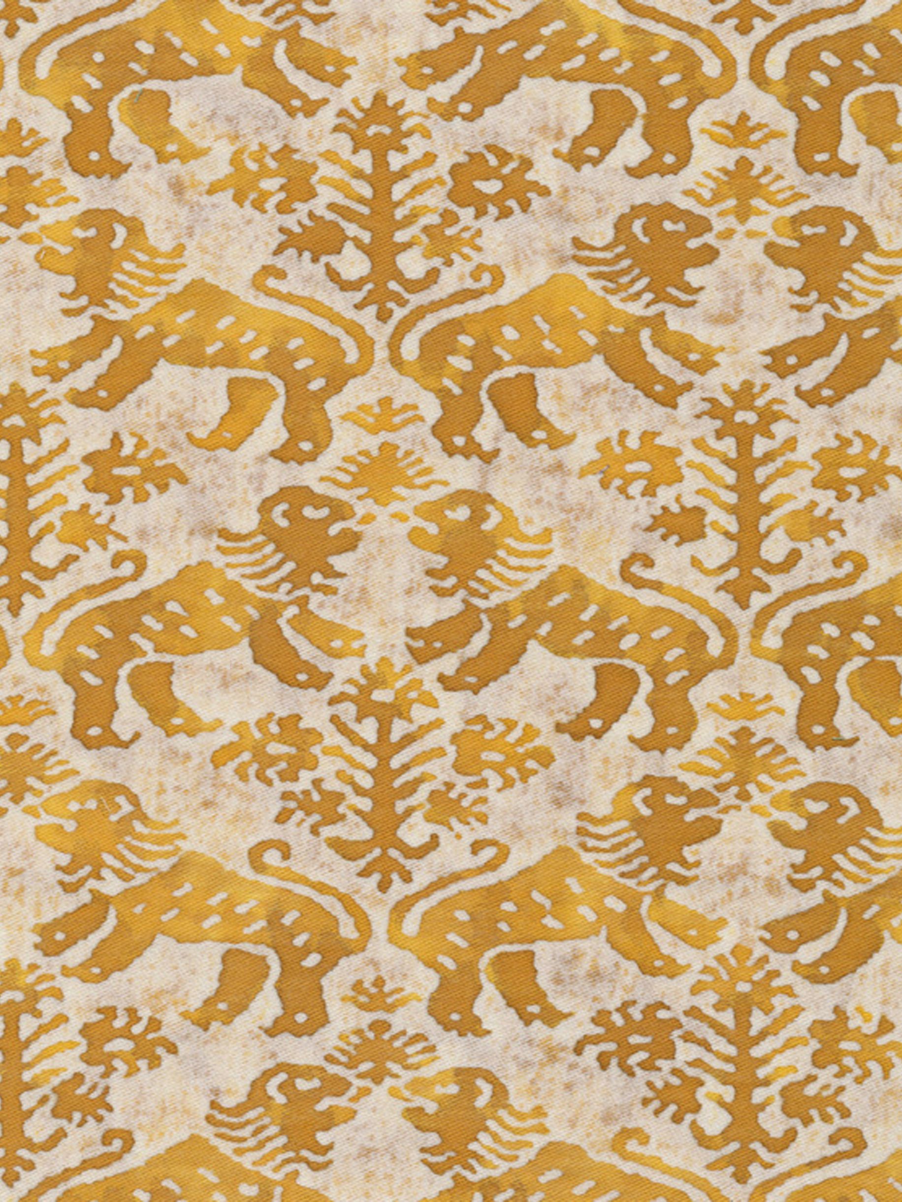 Alberelli In Moonlight White Fortuny Fabric Interior